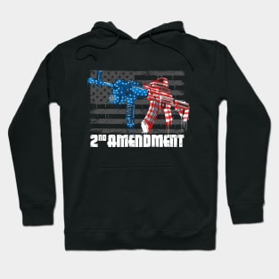 2nd Amendment US Flag MAGA KAG Hoodie